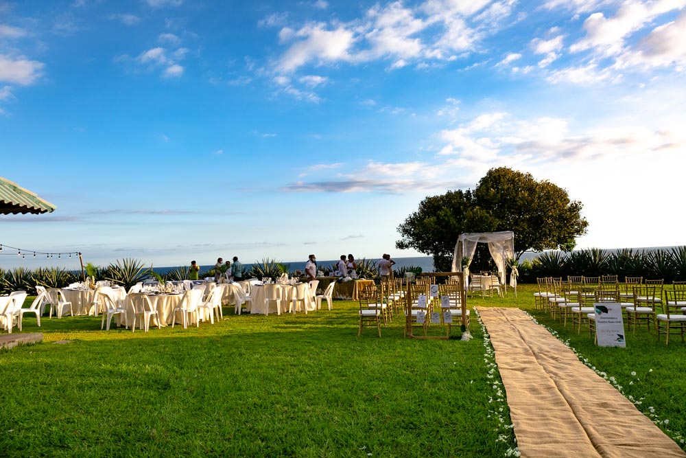 Salón para bodas en la playa El Salvador